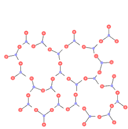 Amorph bezeichnet die ungeregelmässige Verteilung der Moleküle