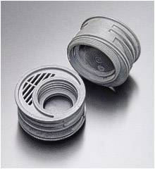 Spritzgegossenes PPE (PPO) für einen Filtereinsatz im Atemschutzgerät
